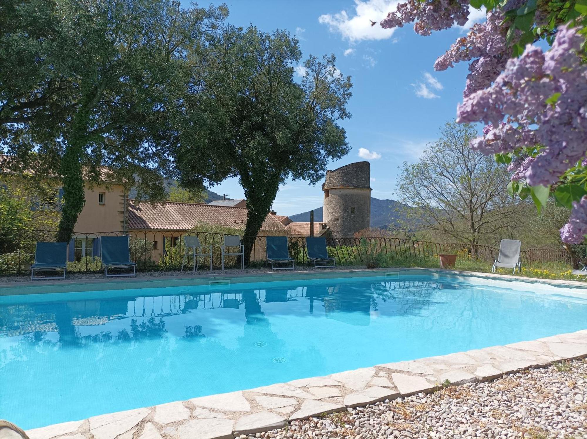 Chateau De Colombieres Sur Orb Екстериор снимка